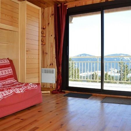 Bas De Chalet Cosy Avec Balcon Et 1 Chambre - Fr-1-593-26 Les Angles  Eksteriør bilde