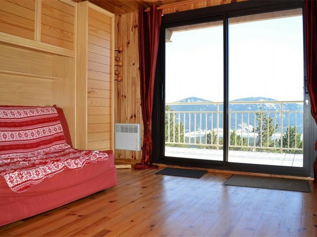 Bas De Chalet Cosy Avec Balcon Et 1 Chambre - Fr-1-593-26 Les Angles  Eksteriør bilde